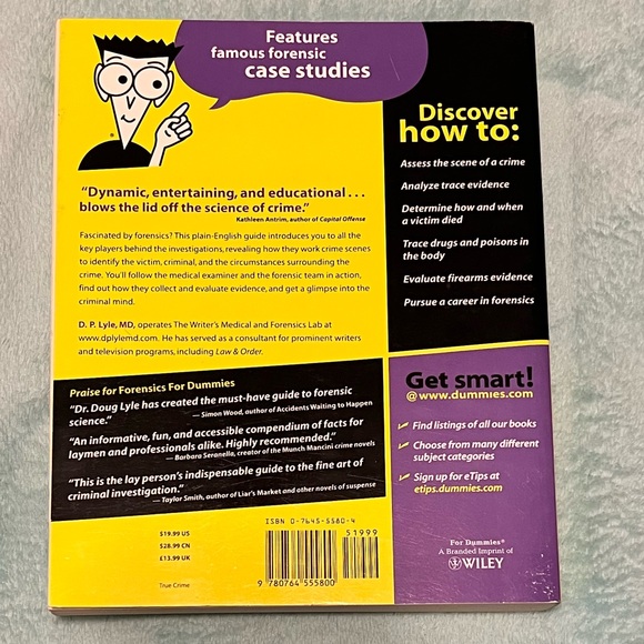 Forensics for Dummies Book - Picture 2 of 4